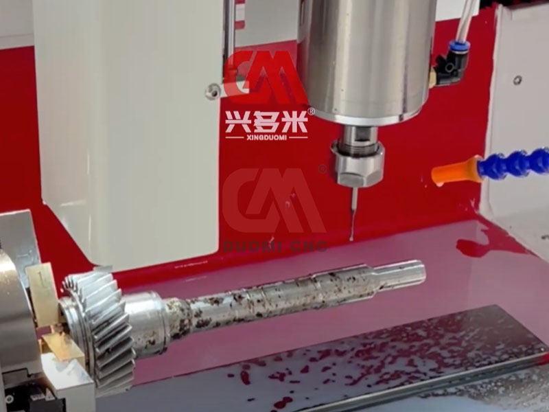 DNC-640DR1 Drilling Oil Holes in Gears CCD Visual Positioning 4-axis Precision CNC Drilling Machine