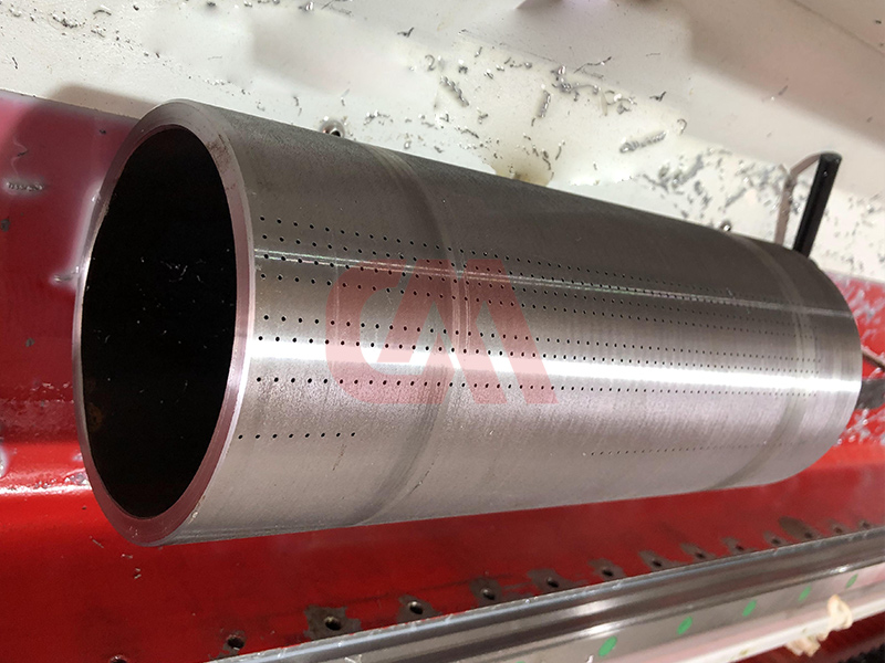 Drilling on Stainless Steel Rolling Barrels