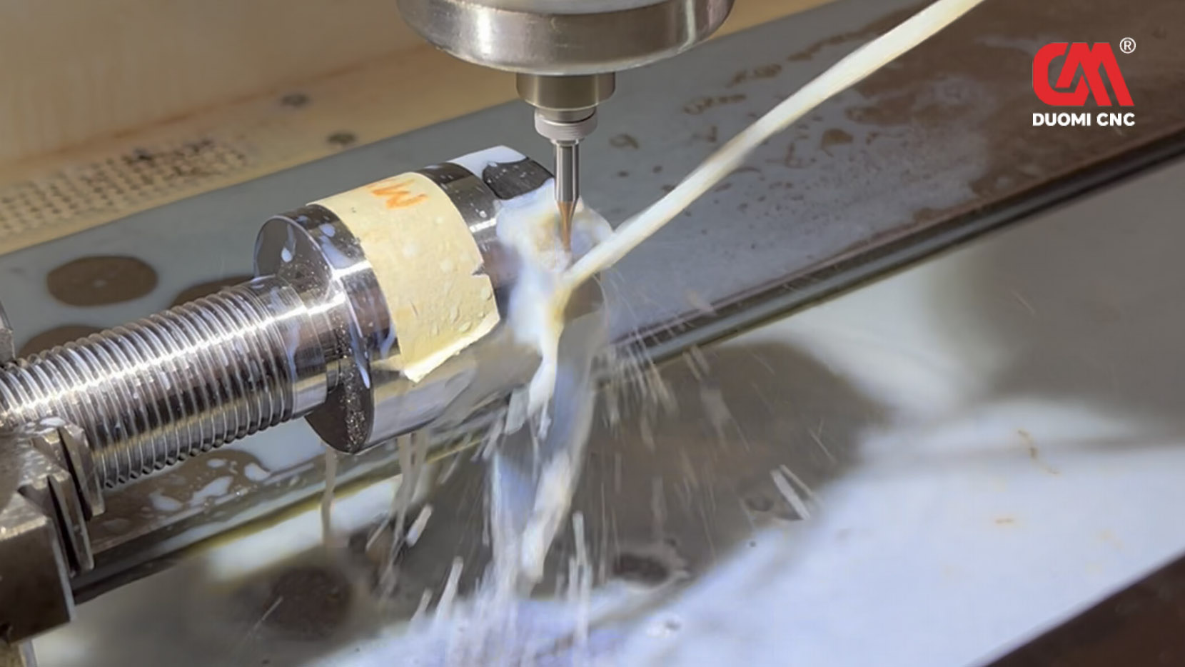 CNC Drilling of Angled Holes in Aerospace Nuts