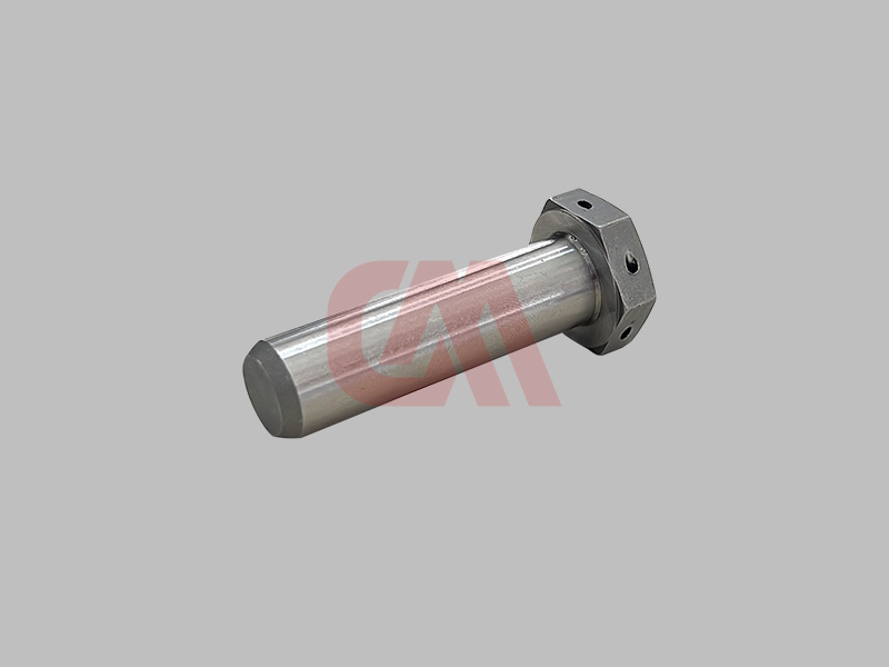 CNC Drilling Machine for Angled Holes in Aerospace Nuts