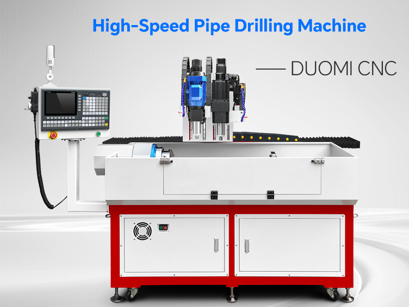 High-Speed Pipe Drilling Machine