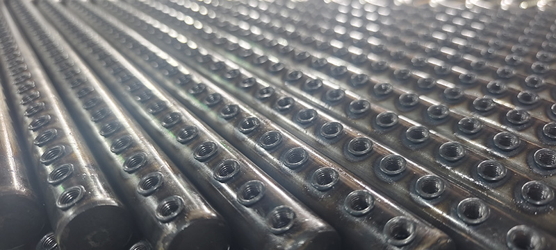 condensers tubes drilling