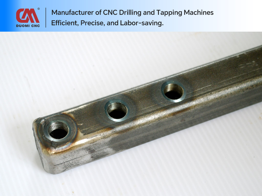 Thermal Friction Drilling and Tapping of Multiple Materials and Multi-Passage in Carbon Steel