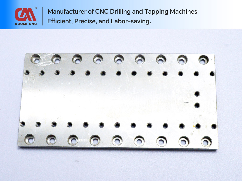 CNC Drilling of Counterbores in Stainless Steel Plates