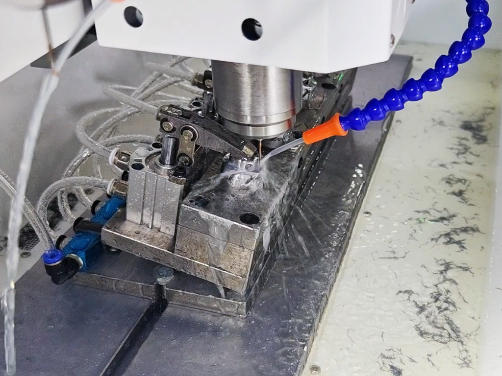 Small CNC Drilling Machine for Precision Metal Components