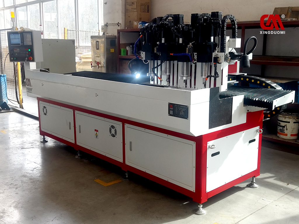 Production Floor Log: DUOMI CNC Four-Spindle Thermal Drilling and Tapping Machine Installed at Customer Site