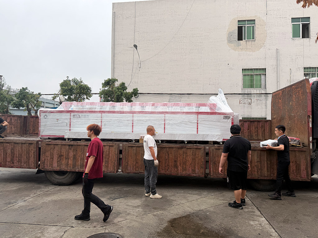 Shipment Log of 4-Meter Horizontal CNC Drilling and Tapping Machine