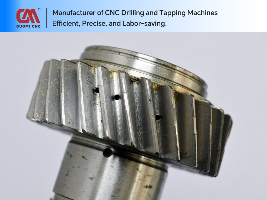 CNC Drilling of Oil Holes on Gears
