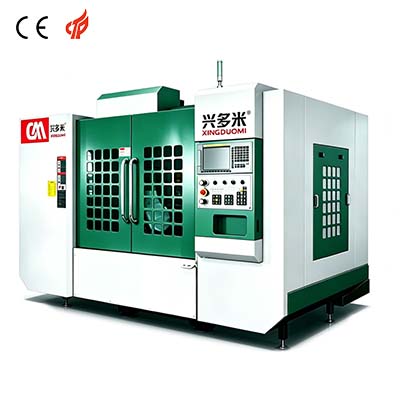 3-Axis Heavy Cutting CNC Vertical Machine Center with Triangular Box-Column Structure